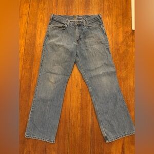 Carhartt Men's loose Fit straight leg Blue Jeans